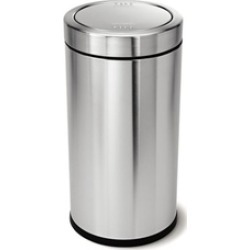 Stainless Steel 14.5 Gallon Swing Top Trash Can