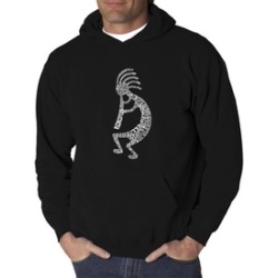 Men's Hooded Sweatshirt - Kokopelli