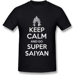 Keep Calm And Go Super Saiyan Men's T Shirt