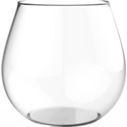 Stemless Wine Glass by Royal Set, 4-Pack, 15 Ounce Wine Tumbler Set
