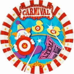 Buyseasons 263929 Carnival Games Dinner Plates - Size 48