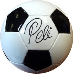 Autographed Pele Brazil Franklin Soccer Ball
