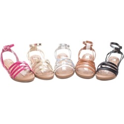 Women's Open Toe Ankle Strap Gladiator Sandals