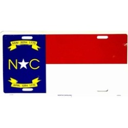 LP - 493 North Carolina License Plate - 2394
