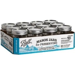 Ball BG10644 Ball Regular Mth Jar with Lid - 1x12 CT