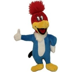 Multipet 784369372441 Woody Woodpecker Squeek Dog Toy