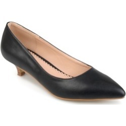 Journee Collection Womens Pointed Toe Kitten Heels