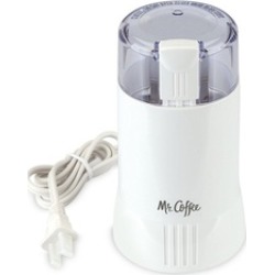 Mr Coffee IDS55-4 Coffee Bean Grinder, White
