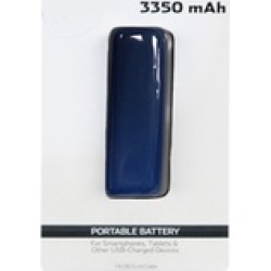 3350 mah Power Bank with LED Battery Percentage