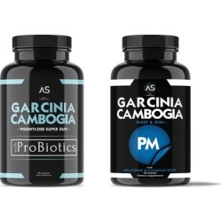 Angry Supplements Garcinia Cambogia PM and with Probiotics (2-Pack)