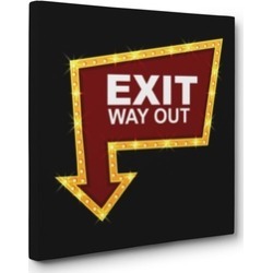 Theater Signs Cinema Movie Room Wall Art CANVAS Decor