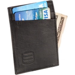 Suvelle Genuine Leather Slim Credit Card Slots, Wallet # W033