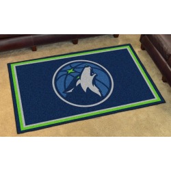 Fanmats NBA Team Logo 4'x6' Area Home Rug