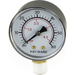 Hayward ECX270861 0.25 in. Pressure Gauge