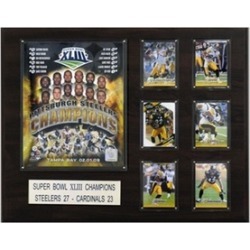 C & I Collectables 1620SB43 NFL Pittsburgh Steelers Super Bowl XLIII Champions