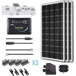 Renogy 300 Watt 12 Volt Solar RV Kit