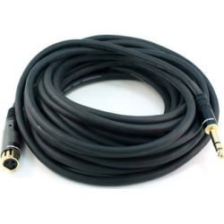 Monoprice 35ft Premier Series XLR Female to 1/4in TRS Male Cable,16AWG