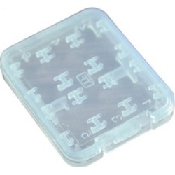 New 8 Slots Card Protecter Box Storage Case Holder