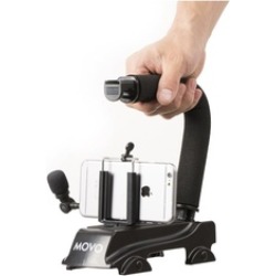 Movo Video Enhancement Kit w/ Stabilizer & Microphone for Smartphones
