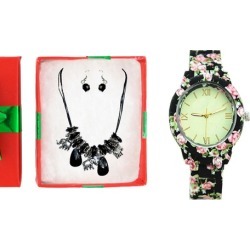 Fashion Watches With Free Jewelry as a Gift