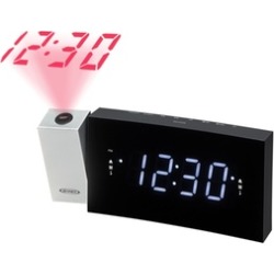 Digital Dual Alarm Projection Clock Radio