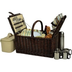 Buckingham Basket for 4 w/Coffee