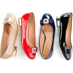Lady Godiva Joane Women's Low Heel Pumps
