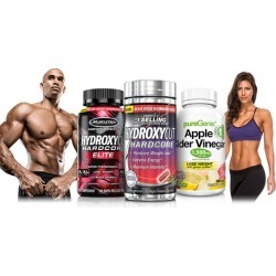 Hydroxycut and PureGenix Weight Loss Supplement Set