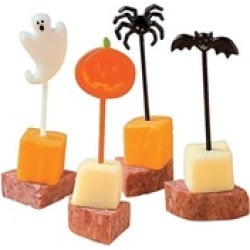 72 Plastic Halloween Food Picks