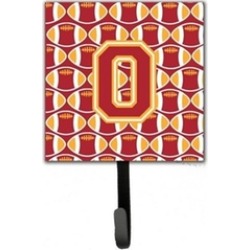 Carolines Treasures CJ1070-OSH4 Letter O Football Cardinal & Gold Leash or Key H