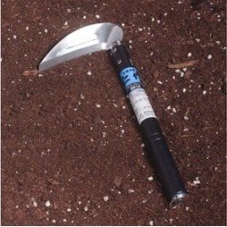 Nisaku KOGAMA Stainless Steel Weed Scraper, 4.5-Inch Blade