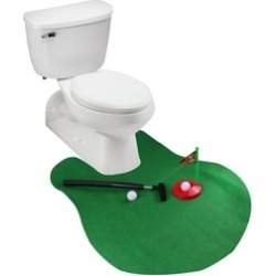 Funny Potty Putter Toilet Time Golf Game