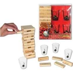 Beistle 66687 Wrecked Drinking Game Plastic Gelatin Shot Glasses