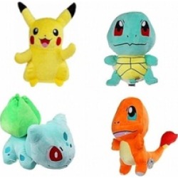 Pokemon Pikachu Bulbasaur Squirtle Charmander Plush Toy Stuffed Doll