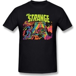 Doctor Strange Mens T-shirt Dr Black