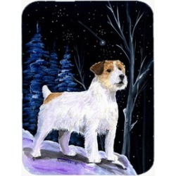 Carolines Treasures SS8388LCB Starry Night Jack Russell Terrier Glass Cutting Bo