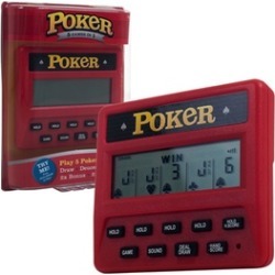 Electronic Handheld 5 in 1 Poker Game