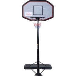 Basketball Hoop System Backboard Indoor Outdoor Adjustable Height
