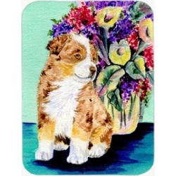 Carolines Treasures SS8312LCB 15 x 12 in. Australian Shepherd Glass Cutting Boar