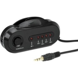 New Black Wireless FM Transmitter For Car Or Home Stereo
