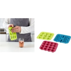 Silicone Ice Tray 3-Piece Mold Set