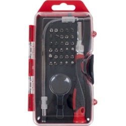 Stalwart 30 Piece Precision Screwdriver Set with Flex Shaft