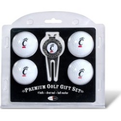Team Golf 24006 NCAA Cincinnati Bearcats 4 Golf Ball & Divot Tool Set