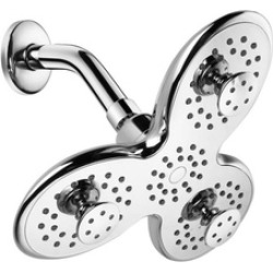 Easy to Install Supercharged High power 9.5 inch Rainfall Shower Head