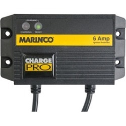 Marinco Waterproof One Bank Charger 6A/124 120V