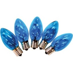 Holiday Bright Lights BU25C9X3-TBLA Christmas C9 Light Bulbs, Blue, 1\ Holiday Bright Lights BU25C9X3-TBLA Christmas C9 Light Bulbs, Blue, 1\