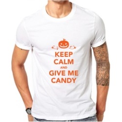 Keep Calm And Give Candy Funny T-shirt