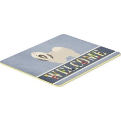 Carolines Treasures BB8319CMT Lhasa Apso Welcome Kitchen or Bath Mat