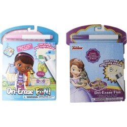 Dri-Erase Games & Activities Set - Doc Mcstuffins or Sofia the First