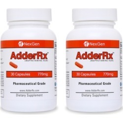 AdderRx ADHD Support and Cognitive Enhancer (2-Pack)